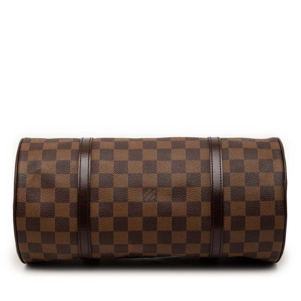 LOUIS VUITTON Brown Damier Leather Papillon 30 Bag - Picture 3 of 6